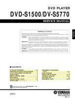 Yamaha DVDS-1500 - Service Manual 